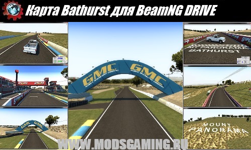 BeamNG DRIVE download mod map Bathurst