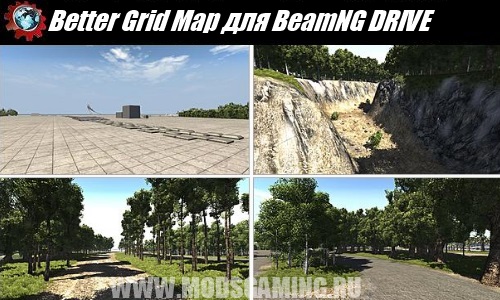 BeamNG DRIVE download map mod Better Grid Map