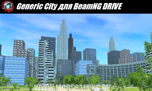 BeamNG DRIVE download map mod Generic City
