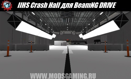 BeamNG DRIVE download map mod IIHS Crash Hall