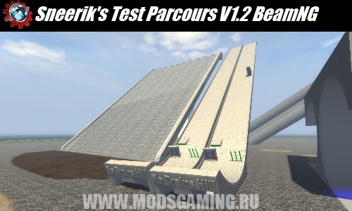BeamNG DRIVE download map mod Sneerik's Test Parcours V1.2