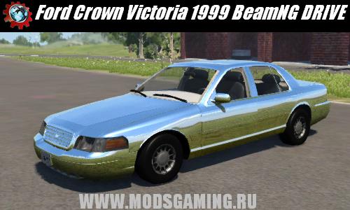 BeamNG DRIVE скачать мод машина Ford Crown Victoria 1999