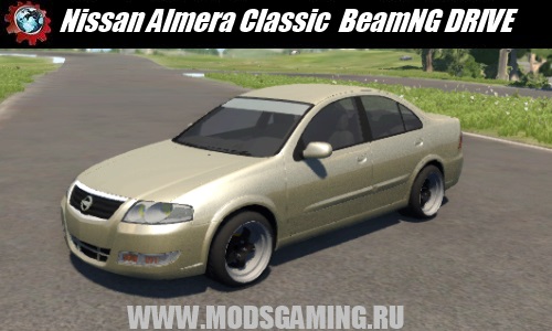 BeamNG DRIVE скачать мод машина Nissan Almera Classic