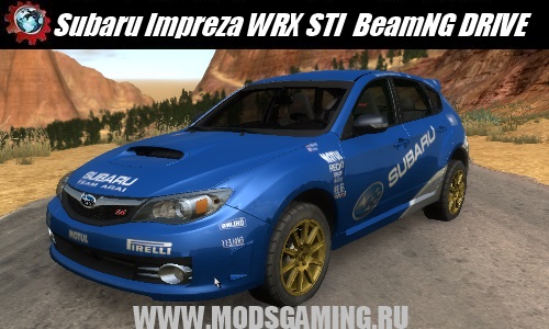 BeamNG DRIVE download mod racing car Subaru Impreza WRX STI 2008