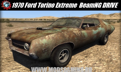 BeamNG DRIVE mod car 1970 Ford Torino Extreme