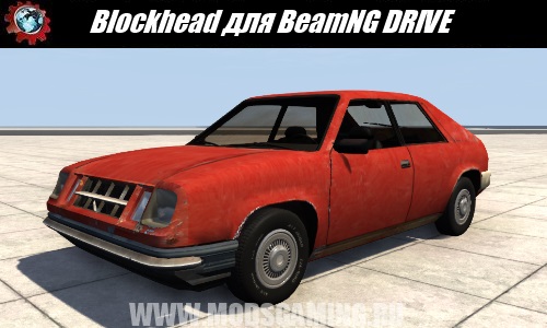 BeamNG DRIVE car mod download Blockhead