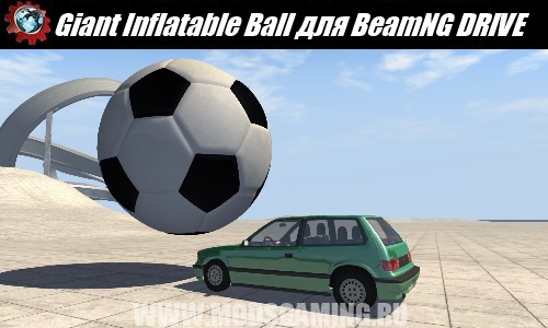 BeamNG DRIVE mod download Giant Inflatable Ball