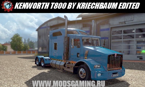 Euro Truck Simulator 2 download mod truck KENWORTH T800 BY KRIECHBAUM EDITED