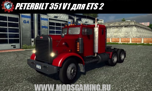Euro Truck Simulator 2 download mod truck PETERBILT 351 V1