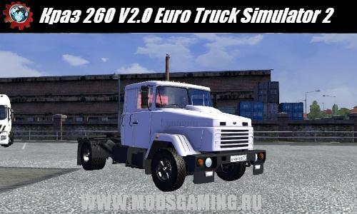 Euro Truck Simulator 2 скачать мод грузовик Краз 260 V2.0