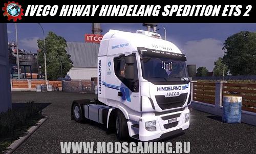 Euro Truck Simulator 2 скачать мод грузовик IVECO HIWAY HINDELANG SPEDITION