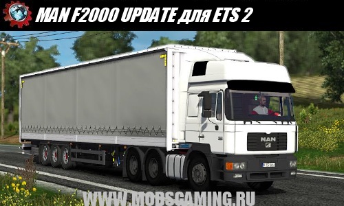 Euro Truck Simulator 2 download mod truck MAN F2000 UPDATE