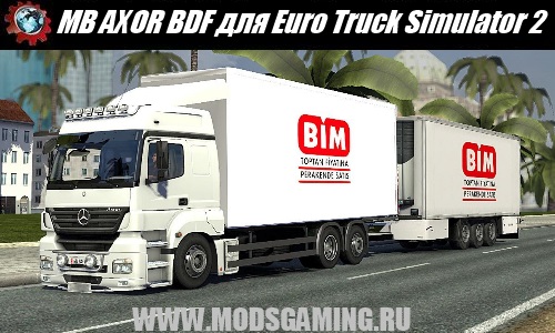 Euro Truck Simulator 2 download mod car MB AXOR BDF