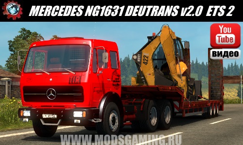 Euro Truck Simulator 2 download mod truck MERCEDES NG 1631 DEUTRANS V2.0