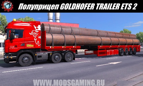 Euro Truck Simulator 2 download modes trailer GOLDHOFER TRAILER