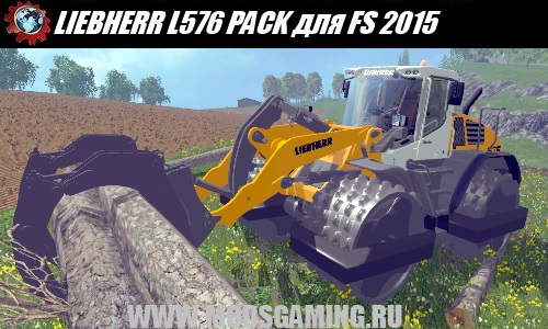 Farming Simulator 2015 download mod loader LIEBHERR L576 PACK