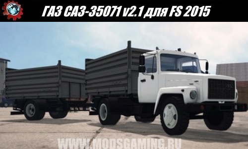 Farming Simulator 2015 download mod truck GAZ SAZ-35071 v2.1