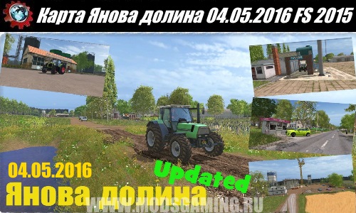 Farming Simulator 2015 download map mod Janov Valley Update 04/05/2016