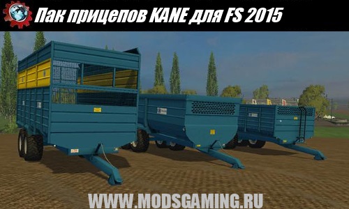Farming Simulator 2015 download mod Pak trailers KANE