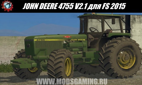 Farming Simulator 2015 download mod tractor JOHN DEERE 4755 V2.1