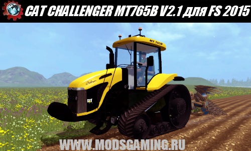 Farming Simulator 2015 mod caterpillar tractor CAT CHALLENGER MT765V