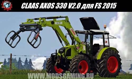 Farming Simulator 2015 download mod Tractor CLAAS AXOS 330 V2.0