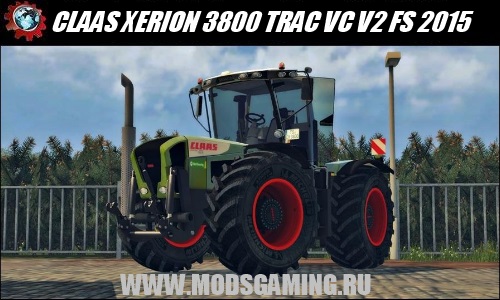 Farming Simulator 2015 download mod tractor CLAAS XERION 3800 TRAC VC V2