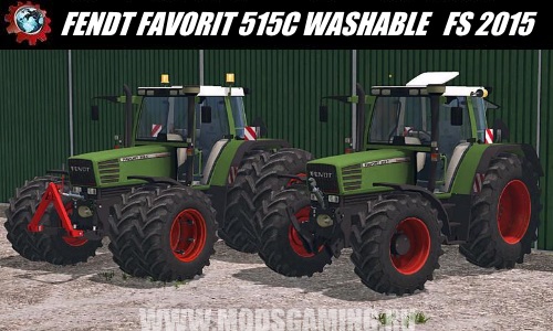 Farming Simulator 2015 download mod tractor FENDT FAVORIT 515C WASHABLE