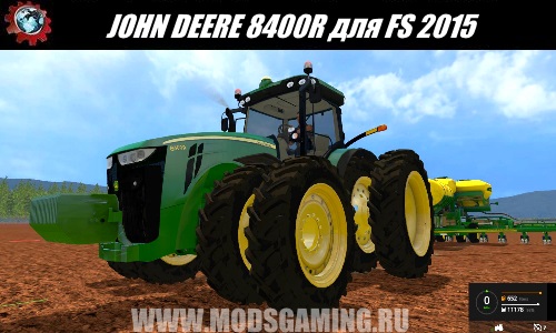 Farming Simulator 2015 download mod tractor JOHN DEERE 8400R