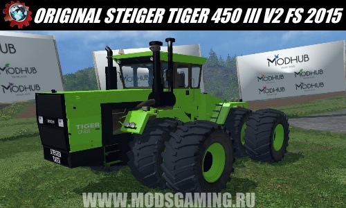 Farming Simulator 2015 download mod Tractor ORIGINAL STEIGER TIGER III V2 450