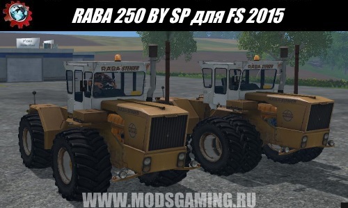 Farming Simulator 2015 download mod Tractor RABA 250 BY SP
