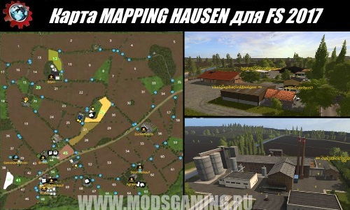 Farming Simulator 2017 download map mod MAPPING HAUSEN
