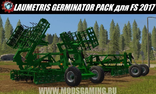 Farming Simulator 2017 download mod Cultivator LAUMETRIS GERMINATOR PACK