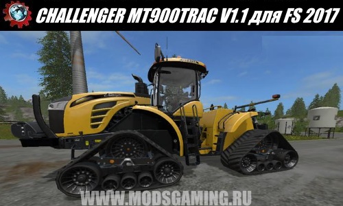 Farming Simulator 2017 download mod tractor CHALLENGER MT900TRAC V1.1
