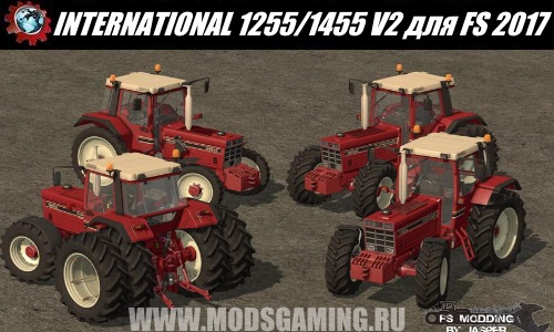 Farming Simulator 2017 download mod Tractor INTERNATIONAL 1255/1455 V2