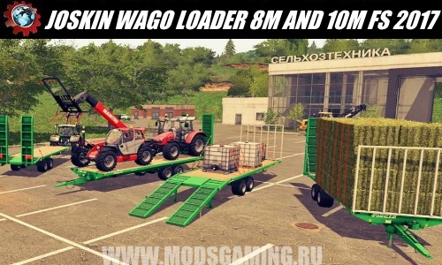 Farming Simulator 2017 download modes trailer JOSKIN WAGO LOADER 8M AND 10M