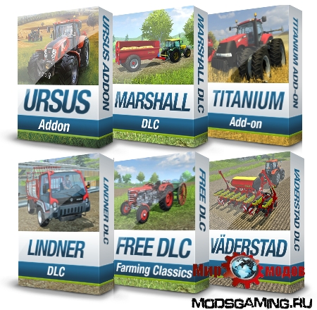 Farming Simulator 2013 DLC Pack скачать на высокой скорости бесплатно