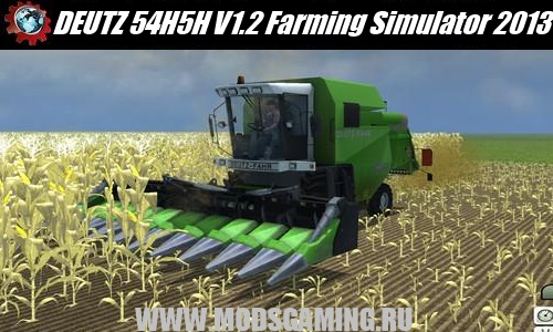 Farming Simulator 2013 mod download harvester DEUTZ 54H5H V1.2