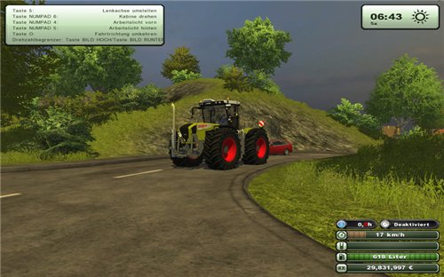 Скачать мод для Farming Simulator 2013 Claas Xerion 3800VC v 2 