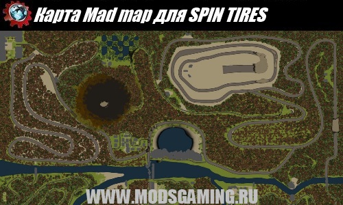 SPIN TIRES map mod download Mad map