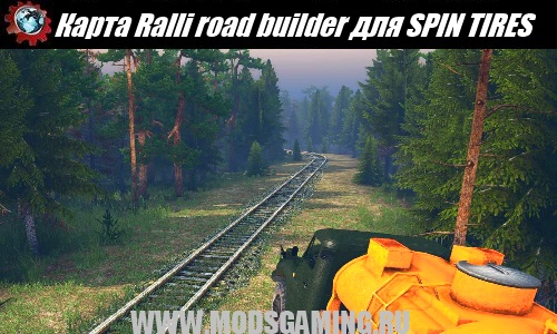 SPIN TIRES download mod map Ralli road builder