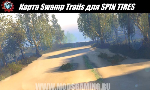 SPIN TIRES download mod Swamp Trails Card for 03.03.16