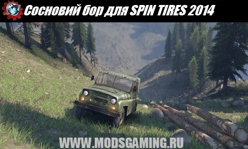 SPIN TIRES 2014 download mod map Pinery