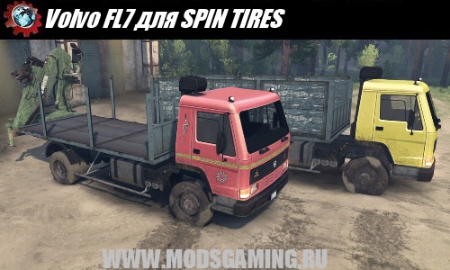 SPIN TIRES download mod Truck Volvo FL7