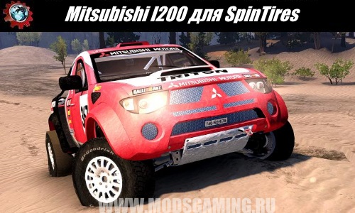 Spin Tires download mod SUV Mitsubishi l200