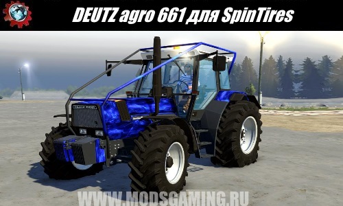 Spin Tires download mod tractor DEUTZ agro 661