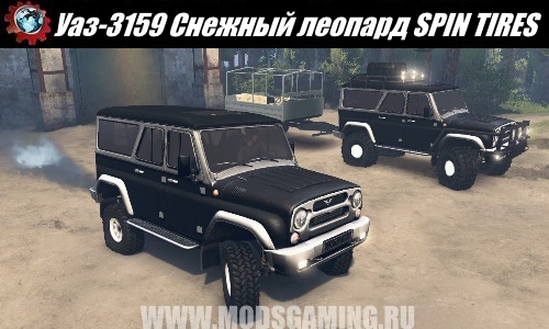 SPIN TIRES download mod SUV UAZ-3159 "Snow Leopard" for 3/3/16
