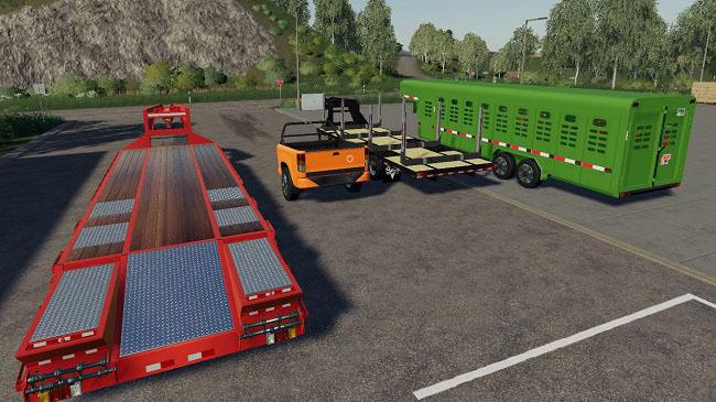 Moд Trailer Pack V1000 для Farming Simulator 2019 Fs 19 Прицепы Farming Simulator 2019 1296