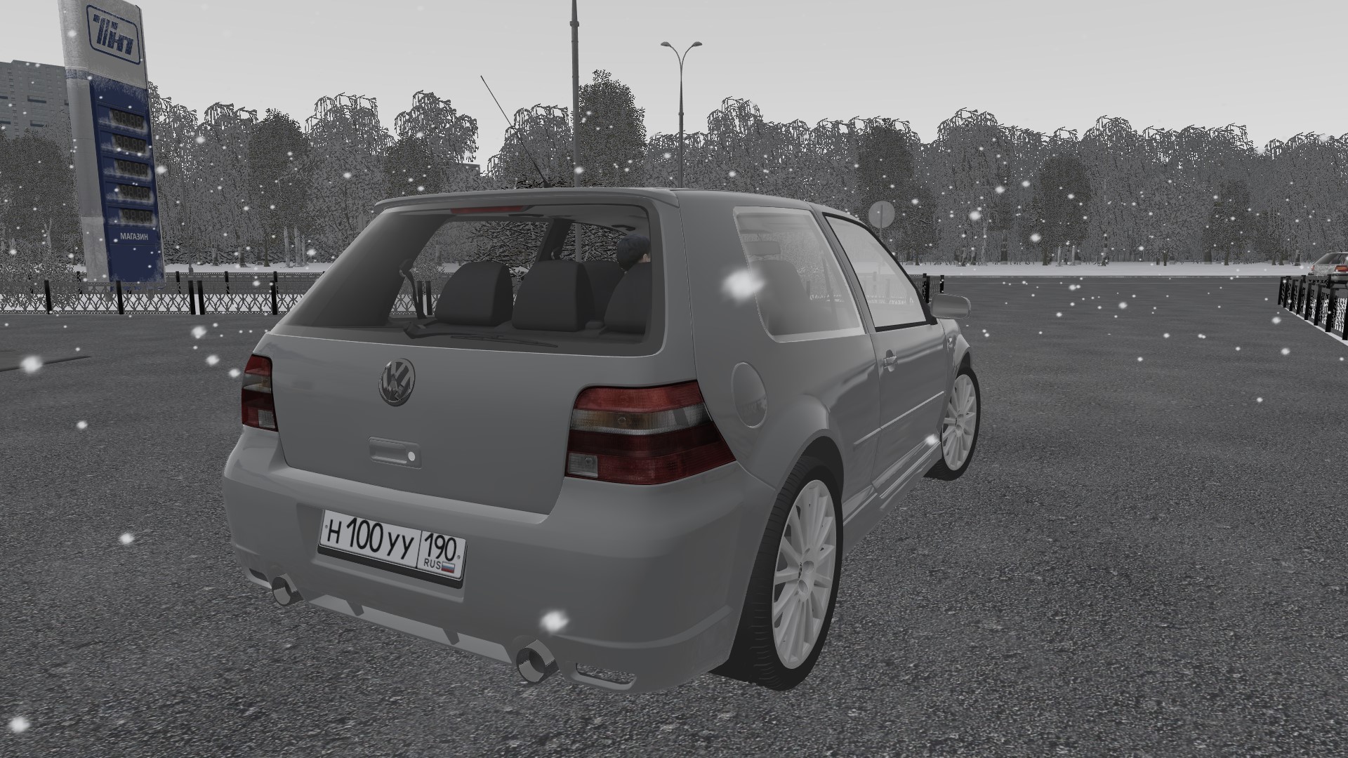 Мод Volkswagen Golf 4 1.9 TDi для City Car Driving 1.5.8