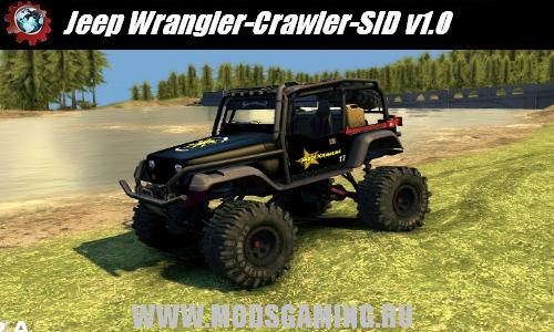Spin Tires v1.5 скачать мод Jeep Wrangler-Crawler-SID v1.0
